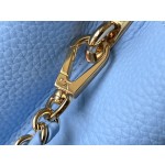 𝐋𝐎𝐔𝐈𝐒𝐕𝐔𝐈𝐓𝐓𝐎𝐍 M21887 Blue Small This CAPUCINES BB Handbag